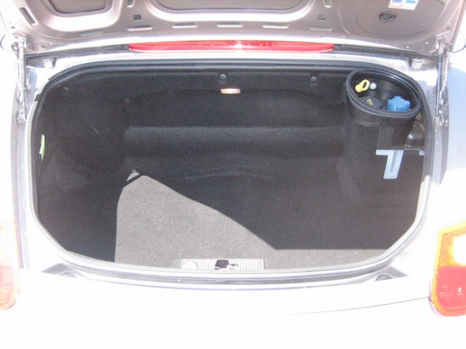 Boxster rear trunk