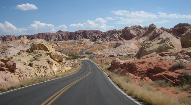 Road out of Valley of Fire