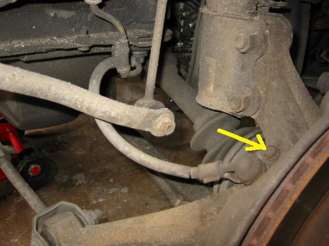 ABS sensor bolt