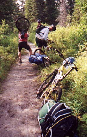 Quick trail fix. [Yashica T4S]